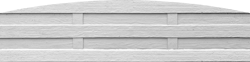 ORIGI WALLS™ Beton Sichtschutz Bogen ELEGANT 395/495 x 2000 mm 