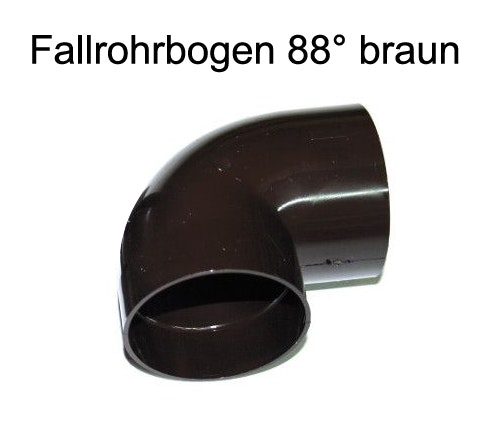 Fallrohrbogen 88° DN 60 anthrazit (1 Stück)