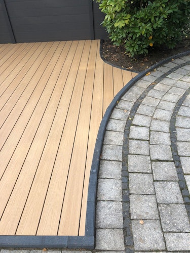 Fiberdeck Premium WPC-Terrassendiele RHK Cedar 23 x 138 mm Bild