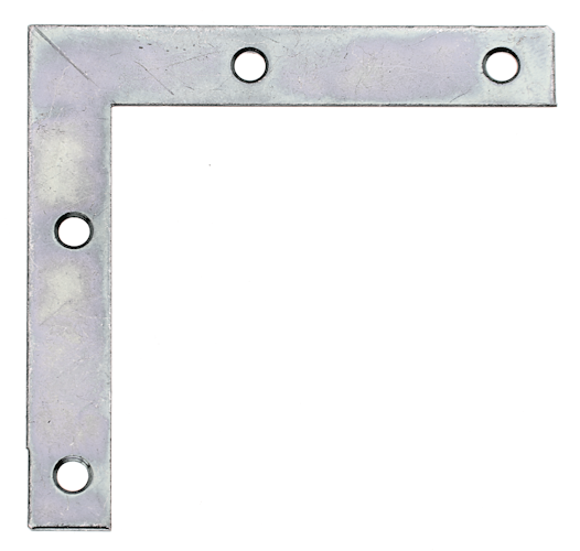 Alberts® Möbelwinkel, sendzimirverzinkt, HxLxB 75x75x12 mm, verpackt à 8 St. 337018