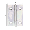 Alberts® Scharnier  38x26 mm
