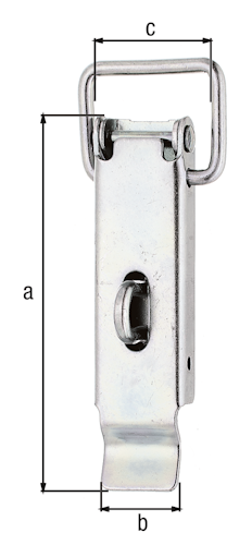 Alberts® Kistenverschluss 93x24mm mit Schlossöse ohne Haken,galvvz.