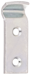 Alberts® Schließhaken für Kistenverschlüsse gekröpft galvanisch verzinkt dickschichtpassiviert BxL 18x50 mm Bild