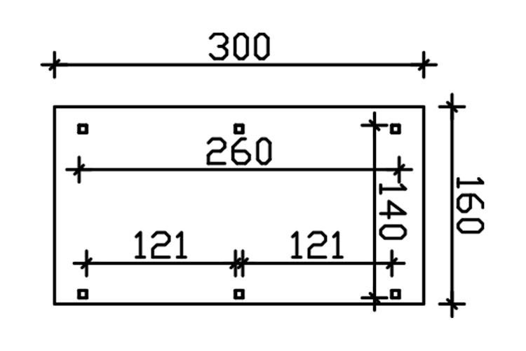 Skan Holz Holzunterstand Max 1 Bild