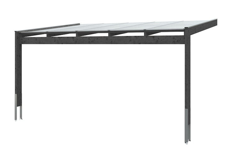 Skan Holz Terrassenüberdachung Novara Breite 557 cm