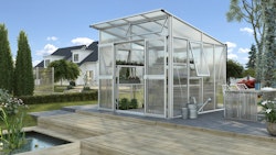 Vitavia Gewächshaus Aura 7800 inkl. 4 Fenstern - 7,8 m²