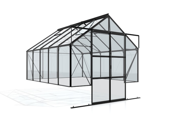 Vitavia Gewächshaus Cassandra 8300 inkl. 4 Dachfenstern - 8,3 m²