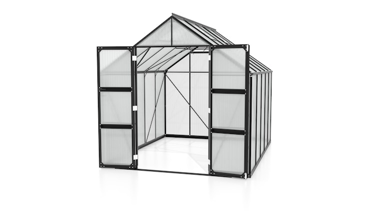 Vitavia Gewächshaus Domus 8300 inkl. 4 Dachfenstern - 8,3 m²