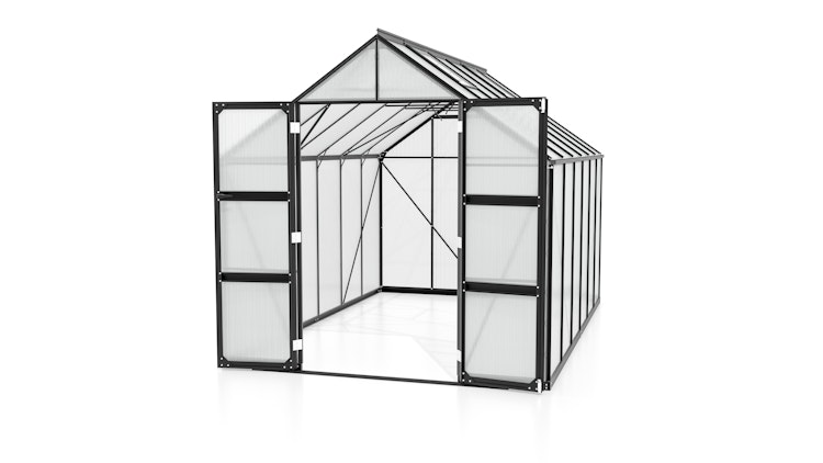 Vitavia Gewächshaus Domus 9900 inkl. 4 Dachfenstern - 9,9 m²