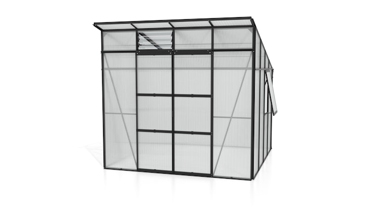 Vitavia Gewächshaus Freya 7600 inkl. 2 Seitenfenster - 7,6 m²
