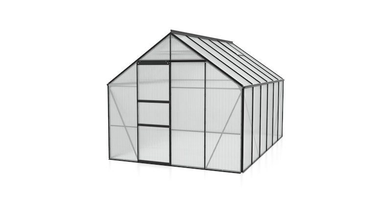 Vitavia Gewächshaus Merkur 9900 inkl. 2 Dachfenstern - 9,9 m²