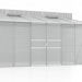 Vitavia Gewächshaus Osiris/Ida 7800 inkl. 2 Dachfenster - 7,8 m²Bild