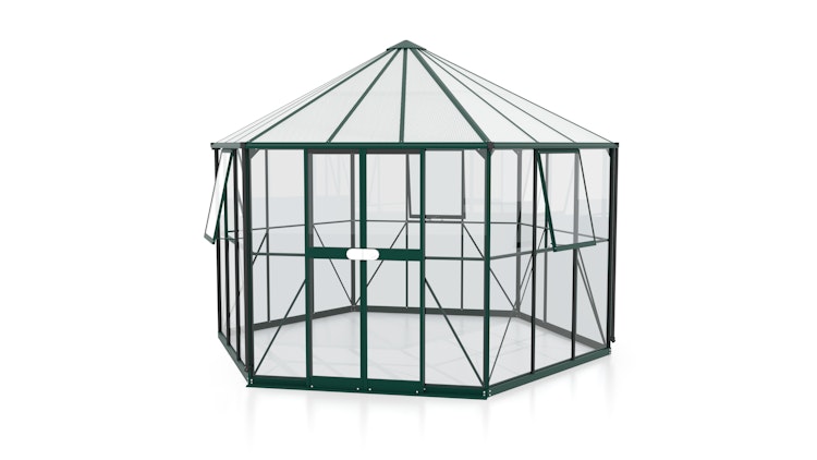 Vitavia Gewächshaus Pi 9000 inkl. 3 Seitenfenstern - 9,0 m²