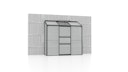 Vitavia Gewächshaus Styx/Ida 1300 inkl. 1 Dachfenster - 1,3 m²