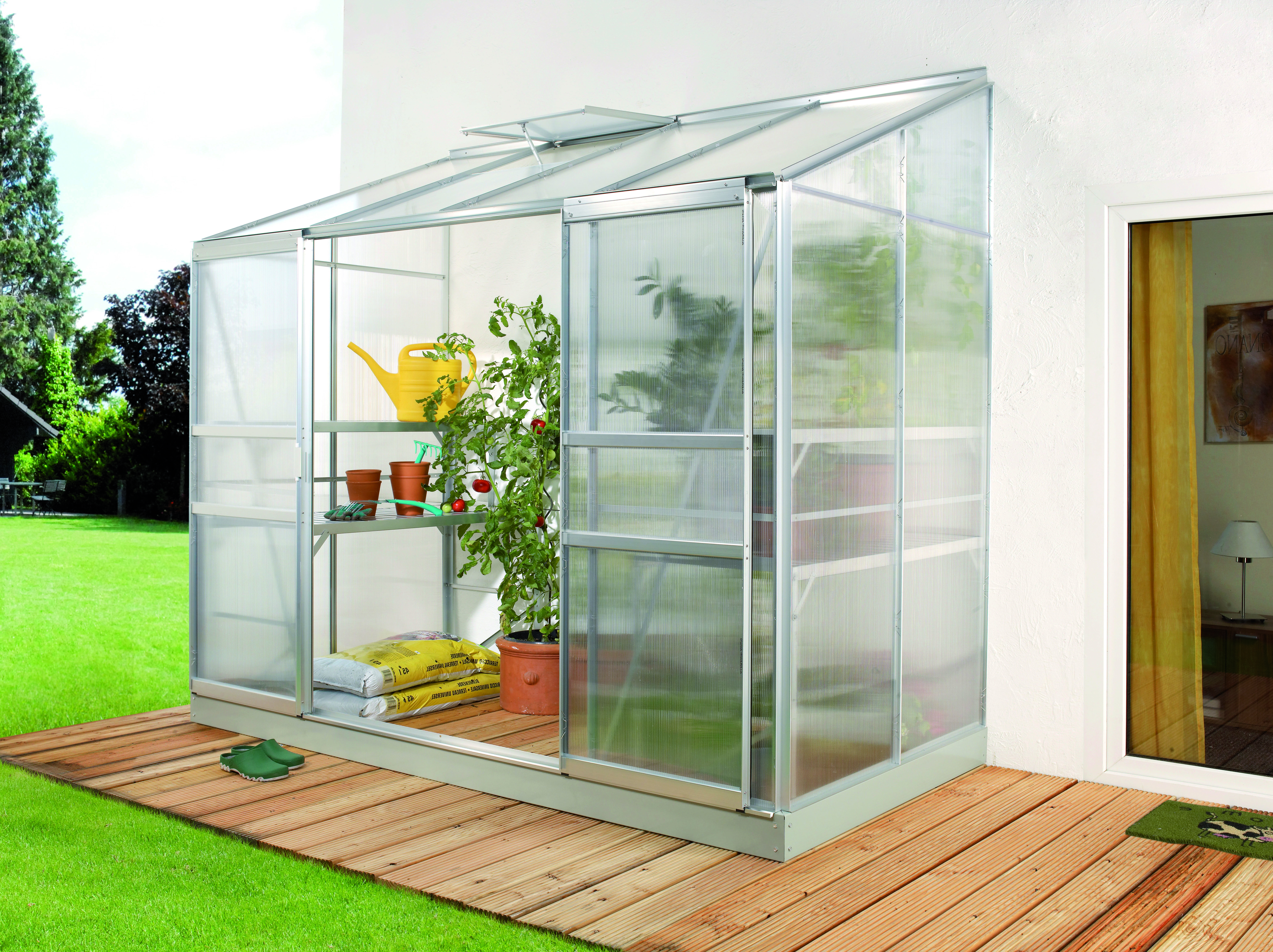 Vorschaubild Galerie Vitavia Gewächshaus Styx/Ida 3300 inkl. 1 Dachfenster - 3,3 m²