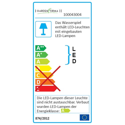 Gardenforma Wasserspiel-Findling Yellow Belt Bild