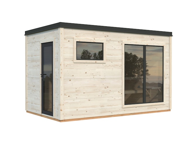 PRE:GA Black Forest Classic Sauna mit Vorraum 8,2 m² Bild