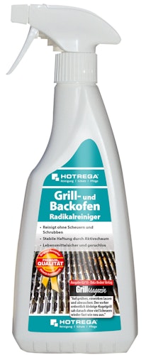 Hotrega Grill- und Backofen-Radikalreiniger 500 ml Flachsprühflasche