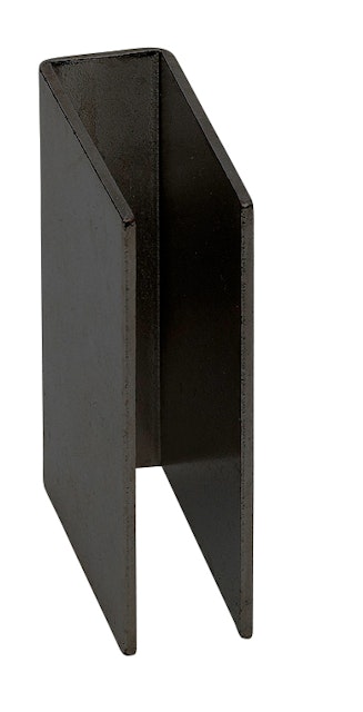 Infraworld Haftblech schwarz 8 mm Vorschaubild Galerie