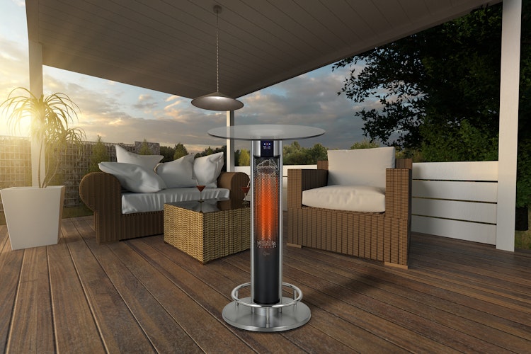 Suntec Heat Patio 1600 glasstable 110 cm