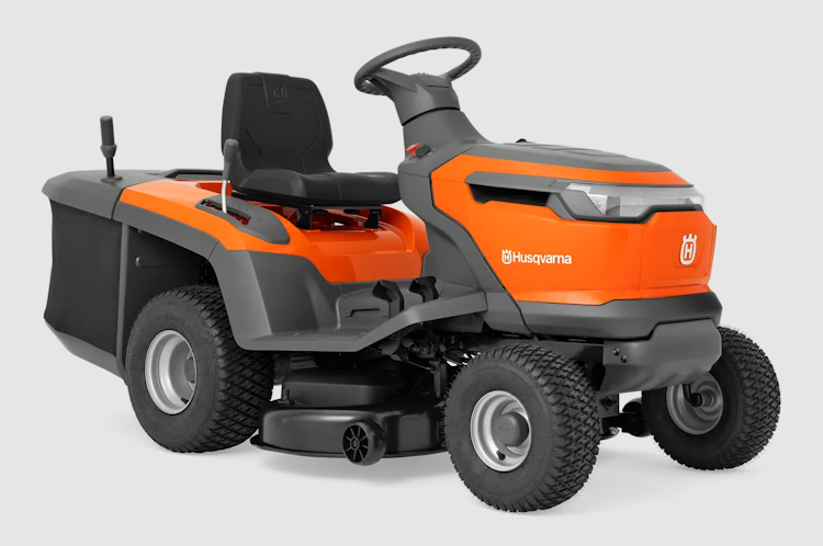 Husqvarna Akku-Rasentraktor TC 100i mit Fangsack