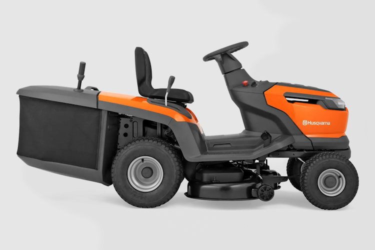 Husqvarna Akku-Rasentraktor TC 100i mit Fangsack