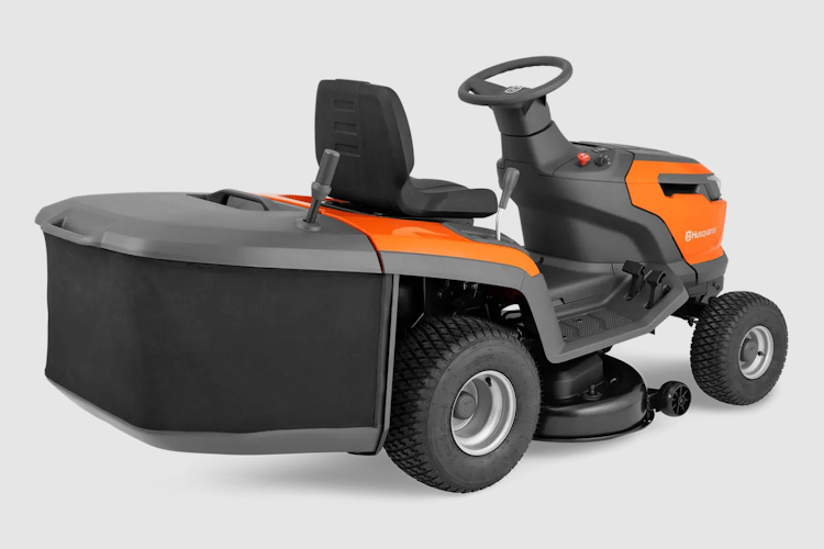 Husqvarna Akku-Rasentraktor TC 100i mit Fangsack