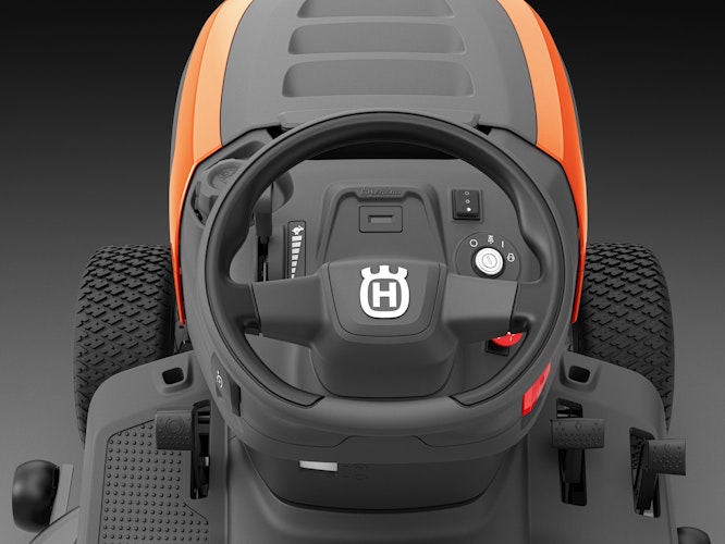 Husqvarna Rasentraktor TS 220T Seitenauswurf Bild