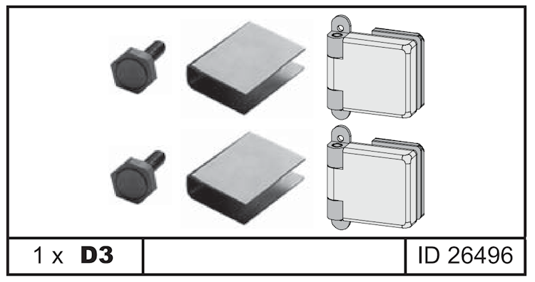 Karibu Sauna Türbandset 8 mm braun ID26496 Bild