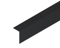 OSMO Multi-Deck Abschlussleiste Alu geriffelt schwarz 40 x 65x 2900 mmZubehörbild