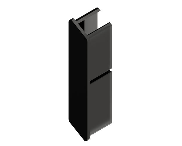 OSMO ALU-CLADDING  RHOMBUS Typ B Endkappe links VE10