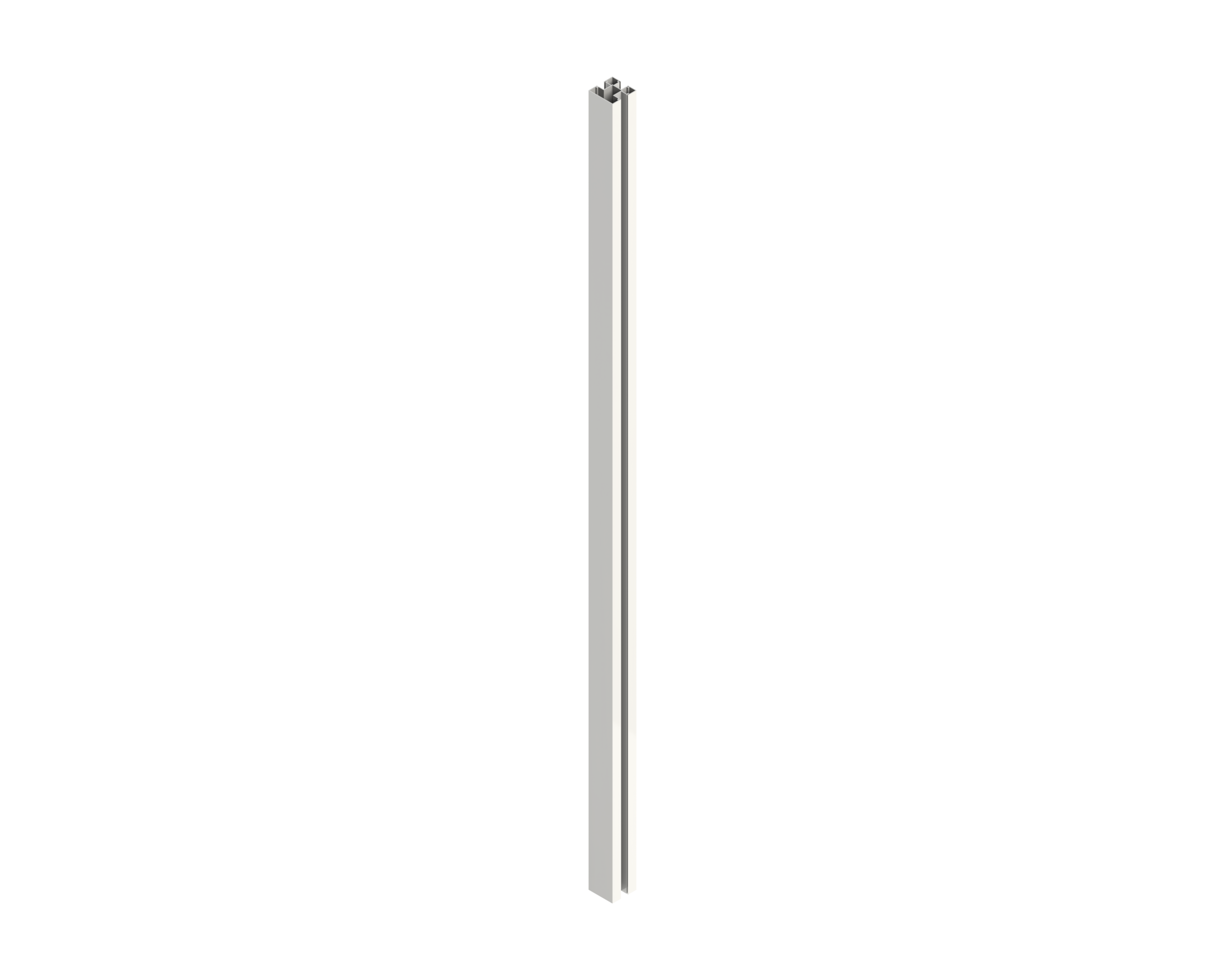 Vorschaubild Galerie OSMO Aluminiumpfosten Typ D