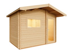 Infraworld Gartensauna Terra 3 - 70 mm