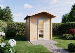 Infraworld Gartensauna Terra 4 - 70 mm