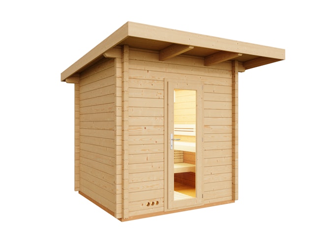 Infraworld Gartensauna Terra 5 - 70 mm