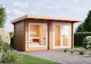 Infraworld Gartensauna Bella 3 - 70 mm