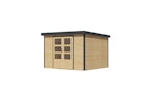 Vorschaubild Karibu Metall-Holzgartenhaus Hybridhaus Jupiter A/B/C/D - 19 mm/0,5 mm