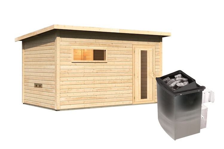 Karibu Gartensauna Saunahaus Hytti 6