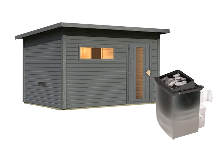 Karibu Gartensauna Saunahaus Hytti 6