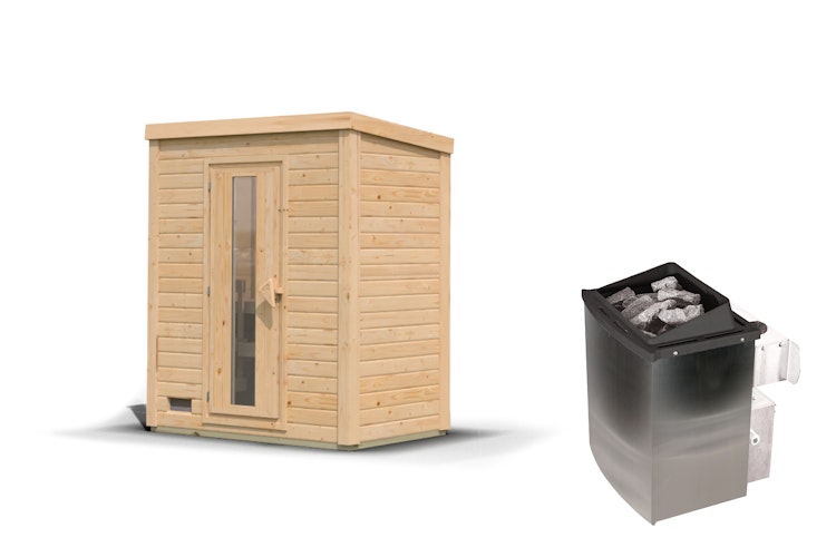 Karibu Gartensauna Saunahaus Hytti 0