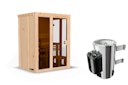 Vorschaubild Karibu Sauna Irava 1 - 68 mm Systemsauna - 230 Volt Plug & Play