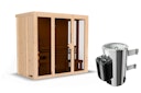 Vorschaubild Karibu Sauna Irava 2 - 68 mm Systemsauna - 230 Volt Plug & Play