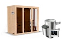 Vorschaubild Karibu Sauna Irava 2 - 68 mm Systemsauna - 230 Volt Plug & Play