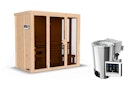 Vorschaubild Karibu Sauna Irava 2 - 68 mm Systemsauna - 230 Volt Plug & Play