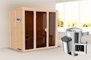 Vorschaubild Karibu Sauna Irava 3 - 68 mm Systemsauna - 230 Volt Plug & Play