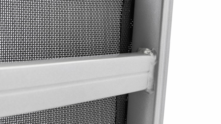 Kettler Stapelsessel BASIC PLUS, Aluminium Silber / Outdoorgewebe Anthrazit