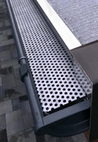 Dachrinnen Laubschutzgitter für Dachrinnenbreite 125 mm (Typ 300) Länge: 125 cm