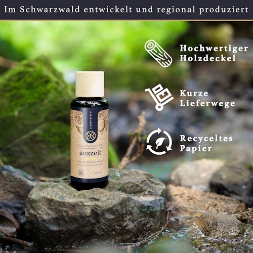 Liebenstein Saunaaufguss "Auszeit " Orange, Zitrone & Ingwer - 100 ml