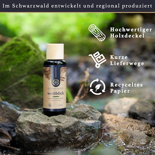 Liebenstein Saunaaufguss "Weitblick" Fichte & Kiefer - 100 ml