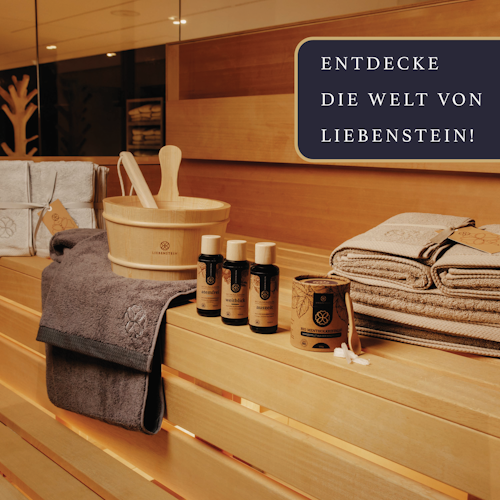 Liebenstein Sauna Eimer mit Kelle (4L)